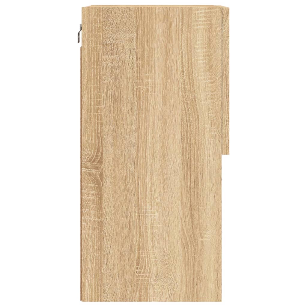 Móvel de TV com luzes LED 40,5x30x60 cm carvalho sonoma - Image 9