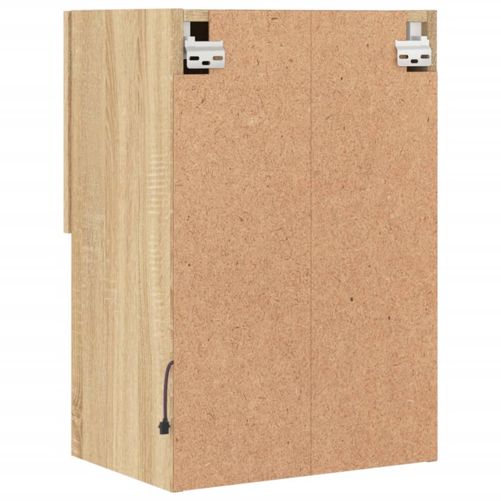 Móvel de TV com luzes LED 40,5x30x60 cm carvalho sonoma - Image 10