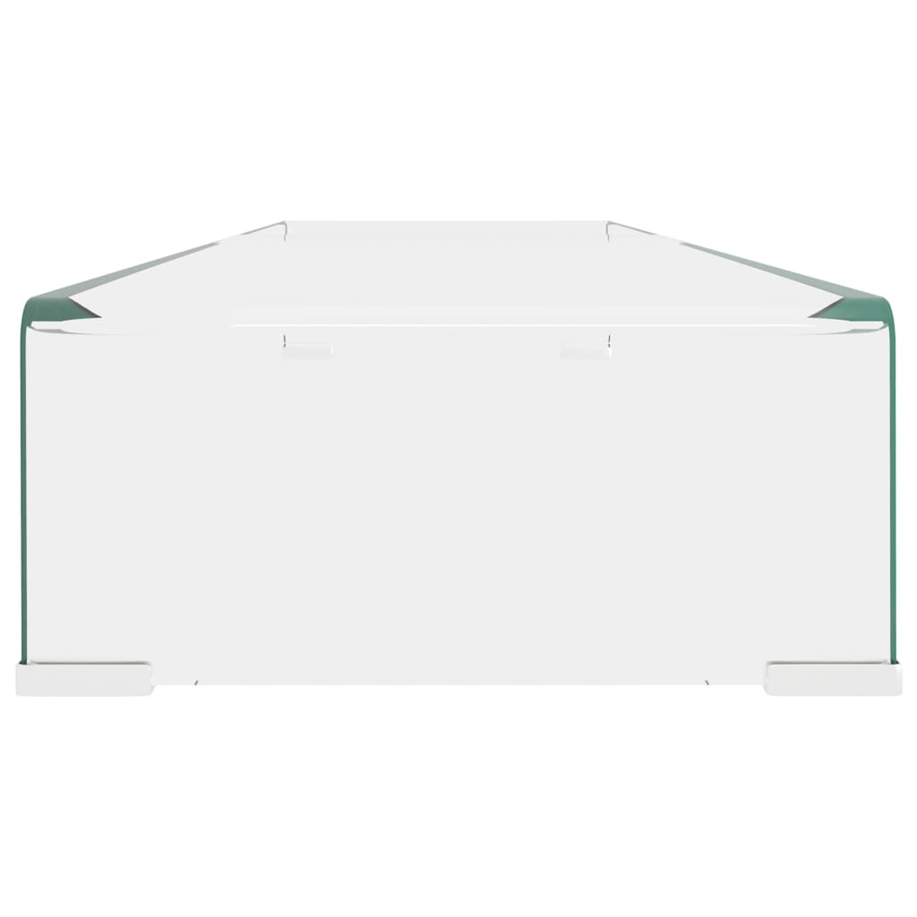 Suporte de TV/monitores em vidro transparente 110x30x13 cm - Image 3