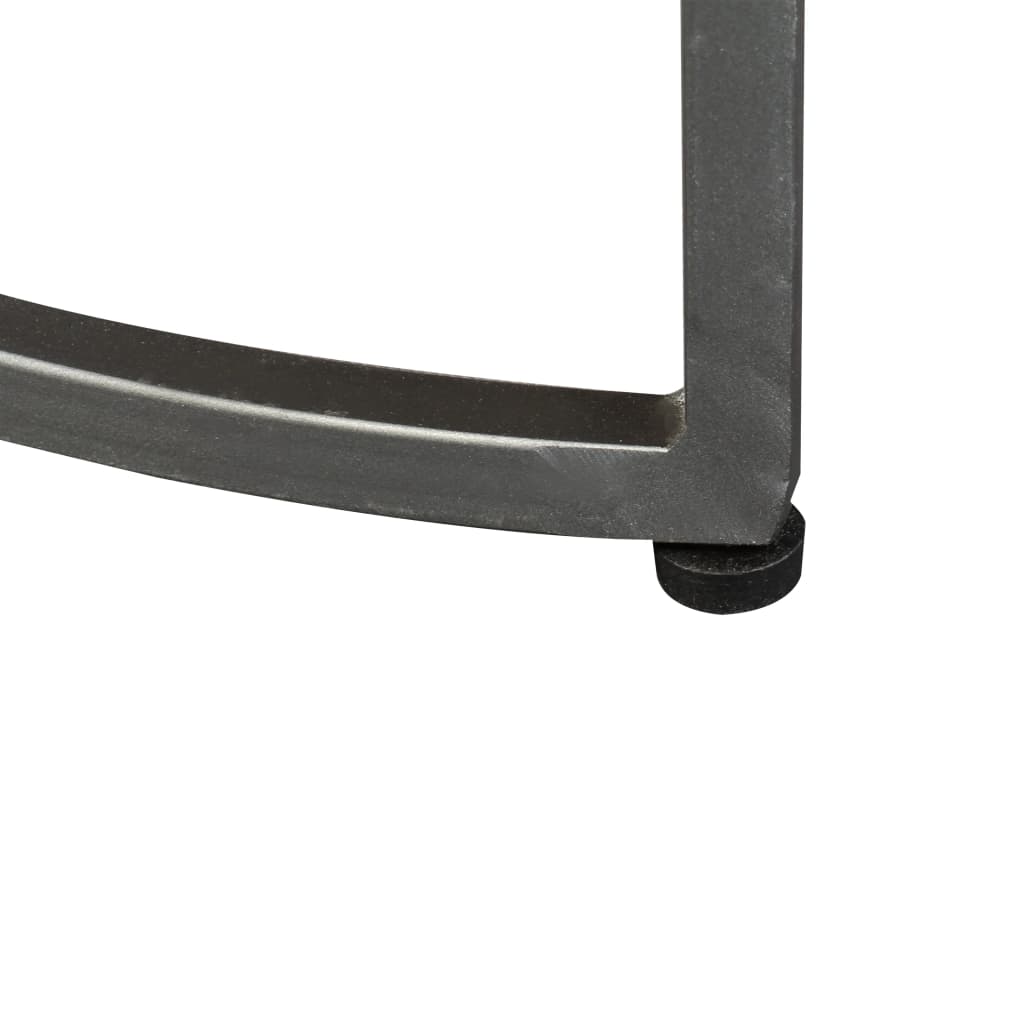 Mesa de apoio 2 pcs madeira de mangueira maciça - Image 8