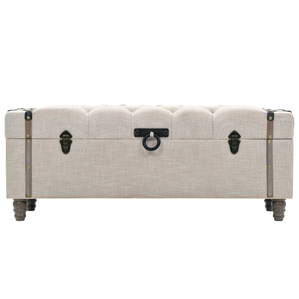 Conjunto de bancos de arrumação 3 pcs madeira e aço 112x37x45cm - Image 3