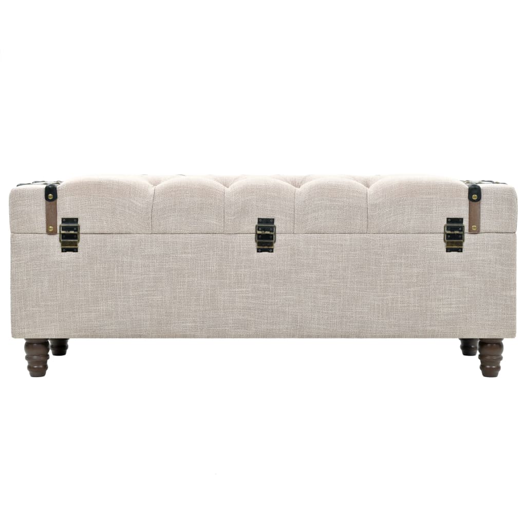 Conjunto de bancos de arrumação 3 pcs madeira e aço 112x37x45cm - Image 5
