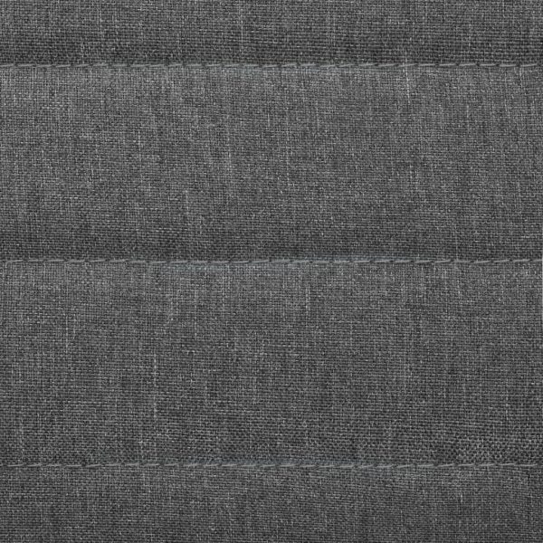 Cadeiras de jantar 4 pcs tecido cinzento-claro - Image 7