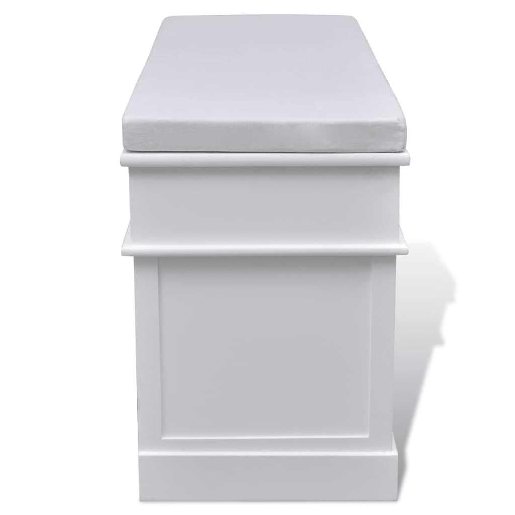 Banco de Entrada Acolchoada com Baú com 2 Gavetas e 3 Cestos - Image 5