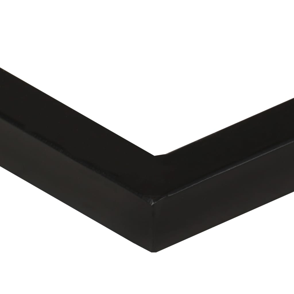 Mesa de apoio formato em U 45x30x61 cm madeira de acácia maciça - Image 8