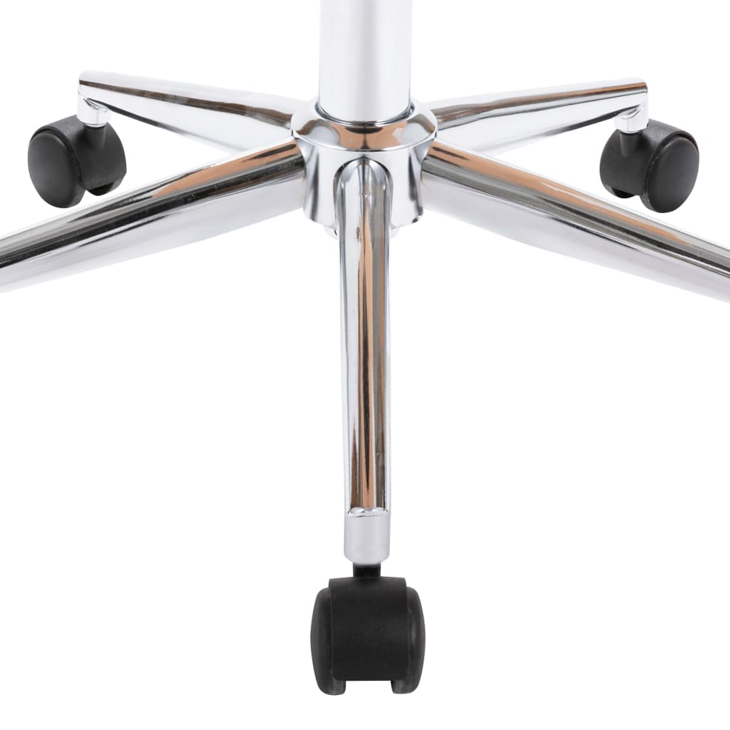 Cadeira escritório giratória madeira curvada/couro artif. preto - Image 5