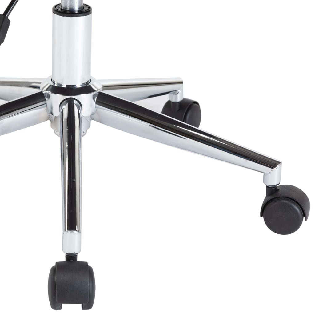 Cadeira escritório giratória madeira curvada/couro artif. preto - Image 7