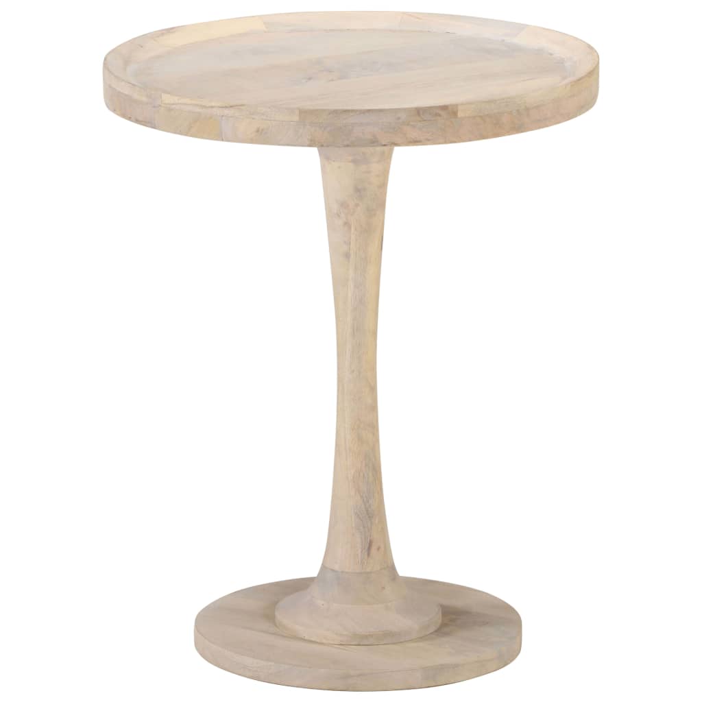 Mesa de apoio Ø60x75 cm madeira de mangueira maciça