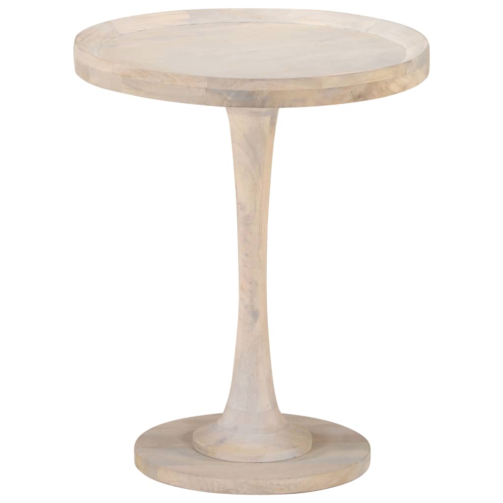 Mesa de apoio Ø60x75 cm madeira de mangueira maciça - Image 5