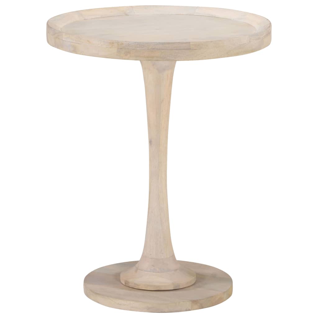 Mesa de apoio Ø60x75 cm madeira de mangueira maciça - Image 6