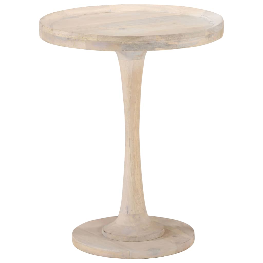 Mesa de apoio Ø60x75 cm madeira de mangueira maciça - Image 7