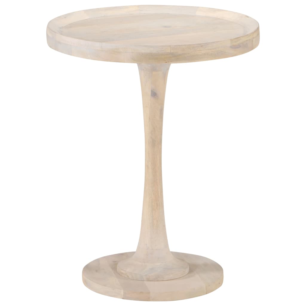 Mesa de apoio Ø60x75 cm madeira de mangueira maciça - Image 8