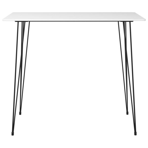 5 pcs conjunto de bar branco - Image 3