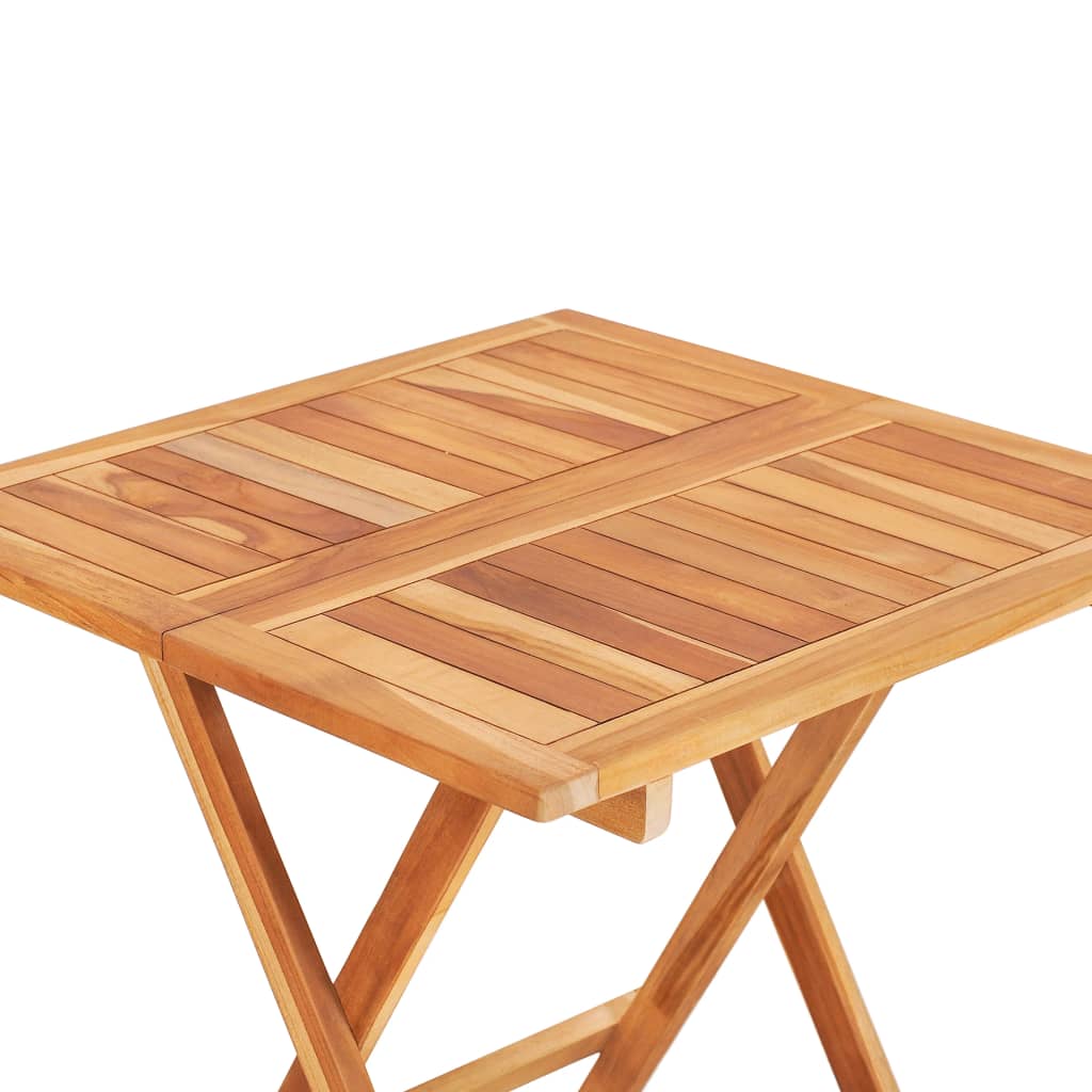 Conjunto bistrô c/ almofadões cinzentos 3 pcs teca maciça - Image 11