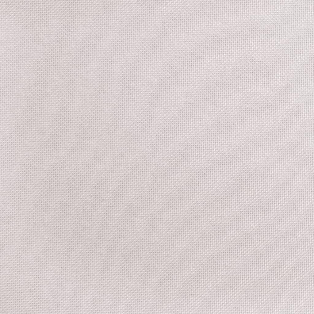 Cadeiras de jantar giratórias 2 pcs tecido cor creme - Image 8