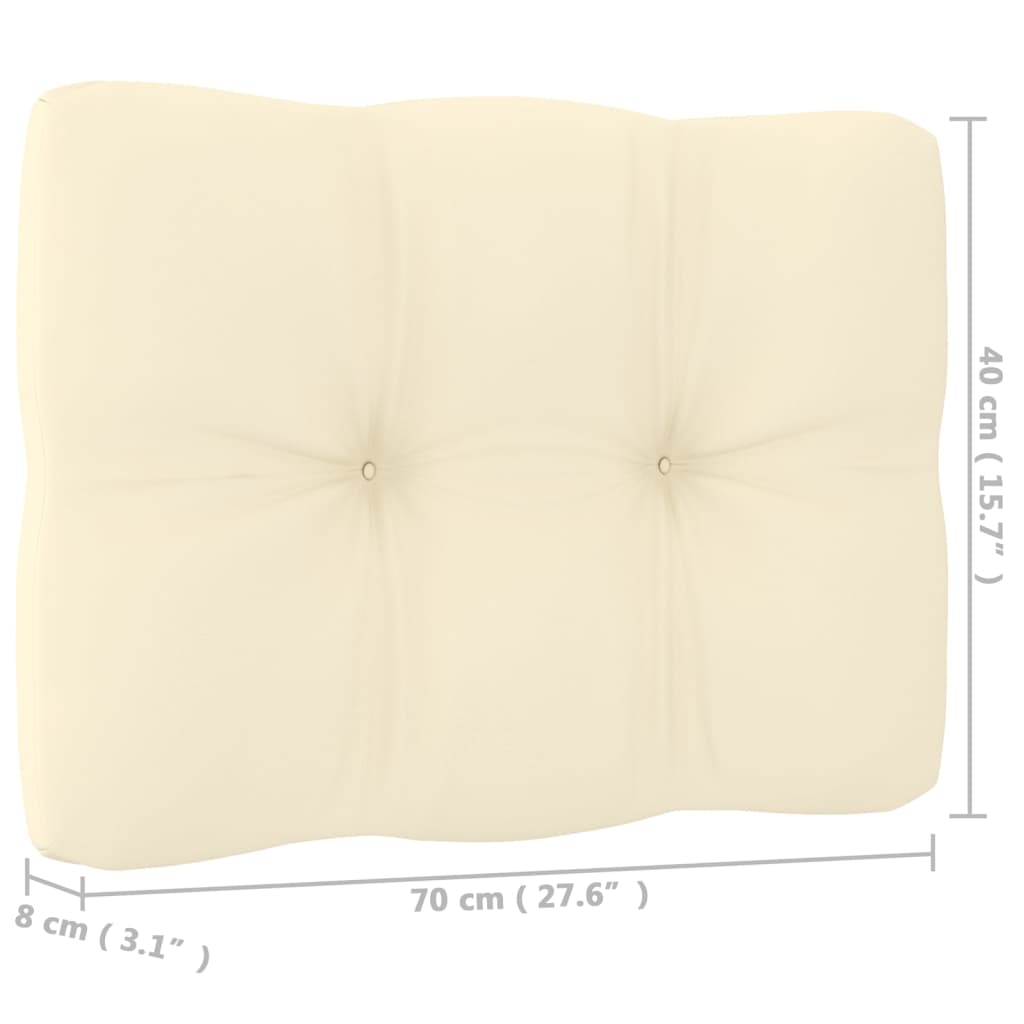 14 pcs conj. lounge jardim almofadões pinho maciço castanho mel - Image 12