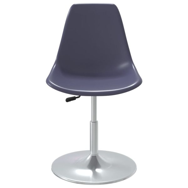 Cadeiras de jantar giratórias 4 pcs PP lilás - Image 3