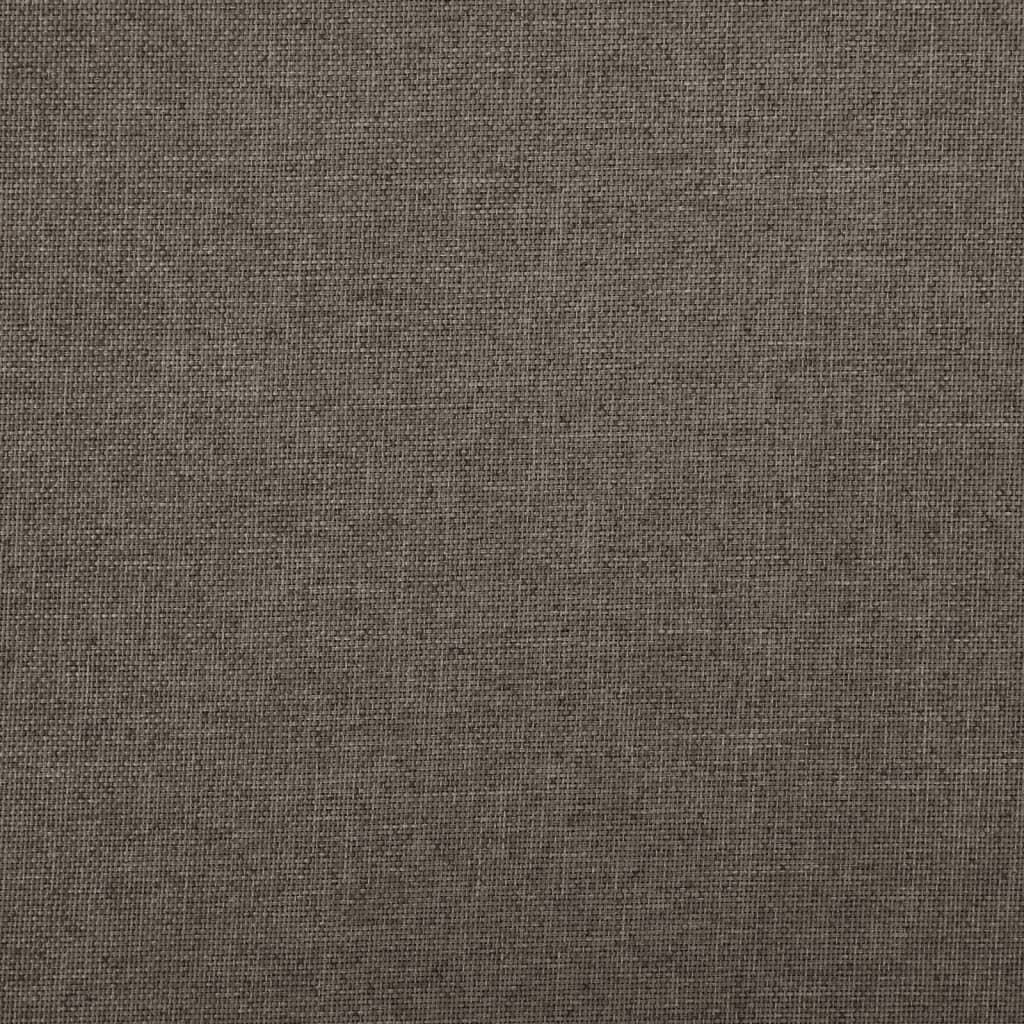 Bancos de arrumação dobráveis 2 pcs linho falso castanho - Image 7