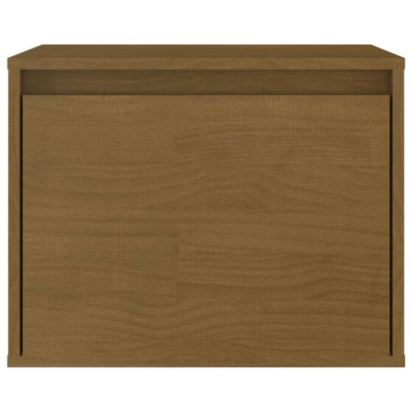 Móveis de TV 7 pcs madeira de pinho maciça castanho-mel - Image 6