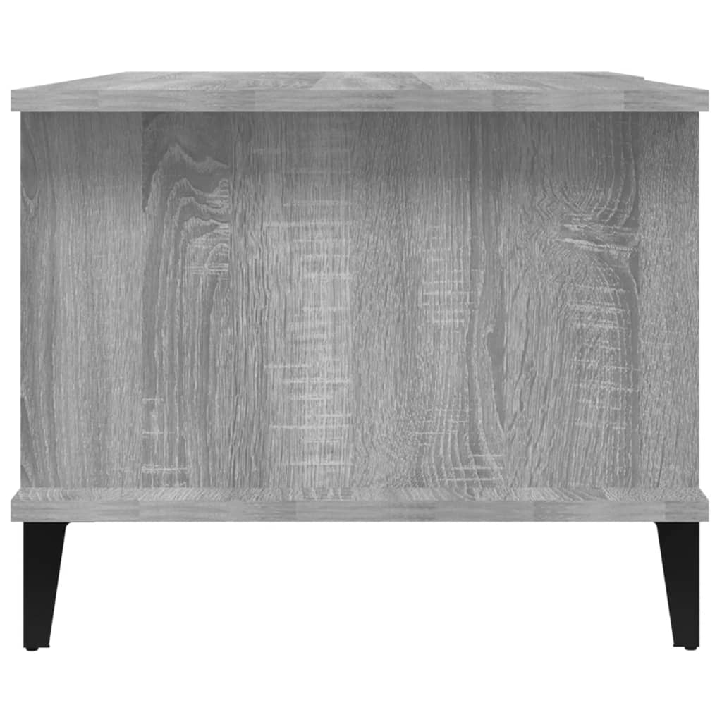 Mesa de centro 90x50x40 cm derivados de madeira cinzento sonoma - Image 3