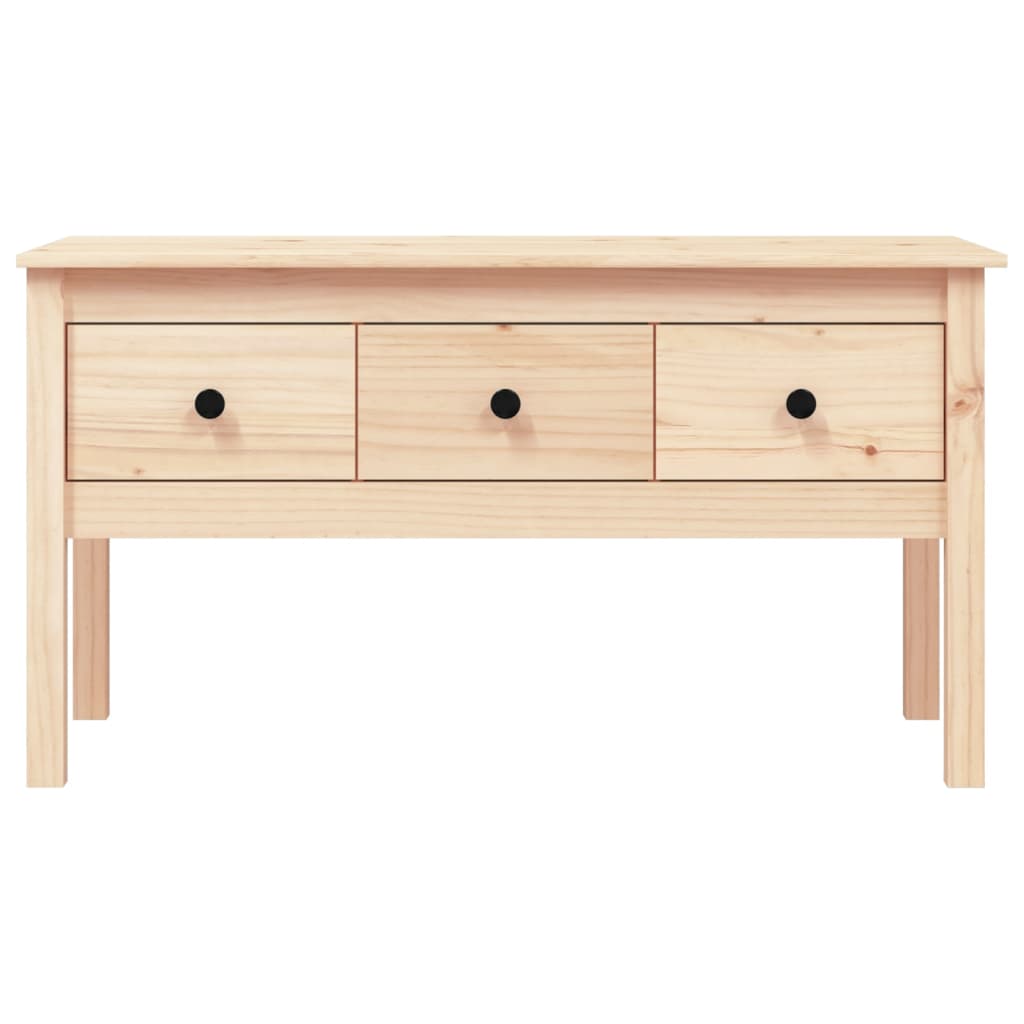 Mesa de centro 102x49x55 cm pinho maciço - Image 5