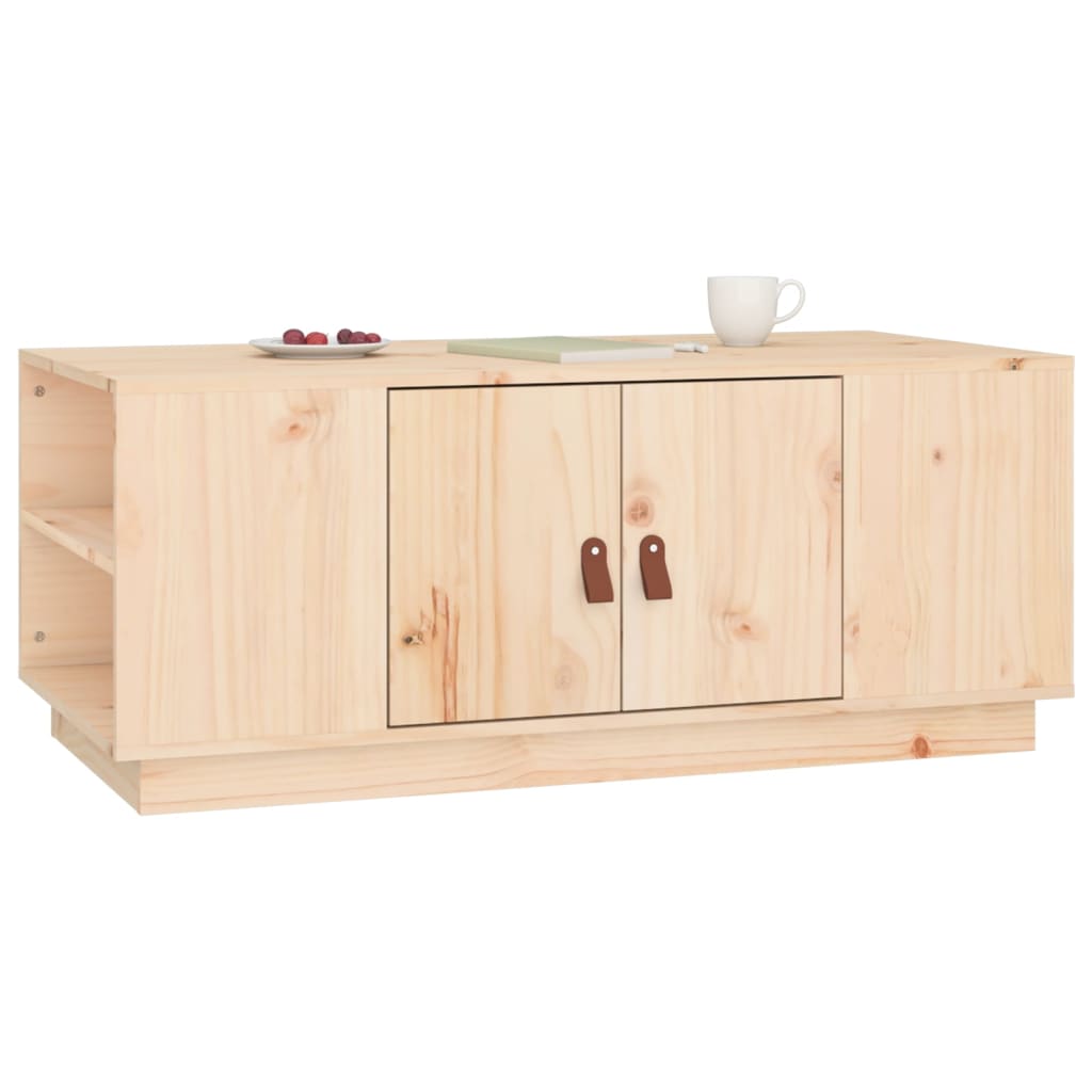 Mesa de centro 100x50x41 cm pinho maciço - Image 4