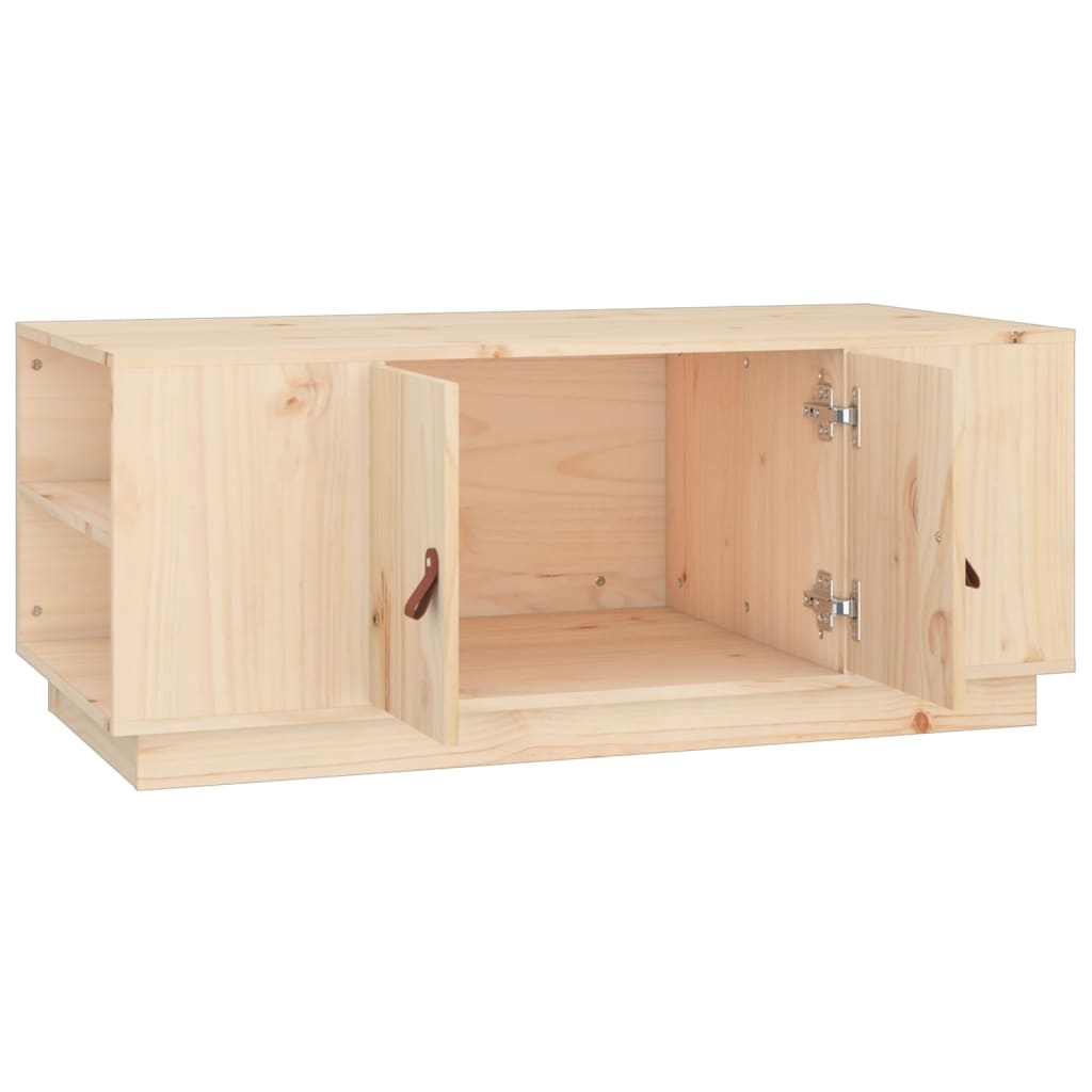 Mesa de centro 100x50x41 cm pinho maciço - Image 6