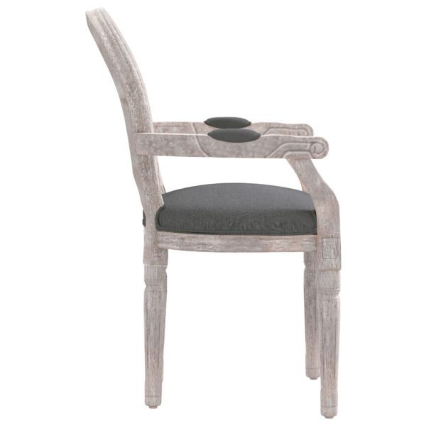 Cadeira de jantar 54x56x96,5 cm tecido cinzento-escuro - Image 3