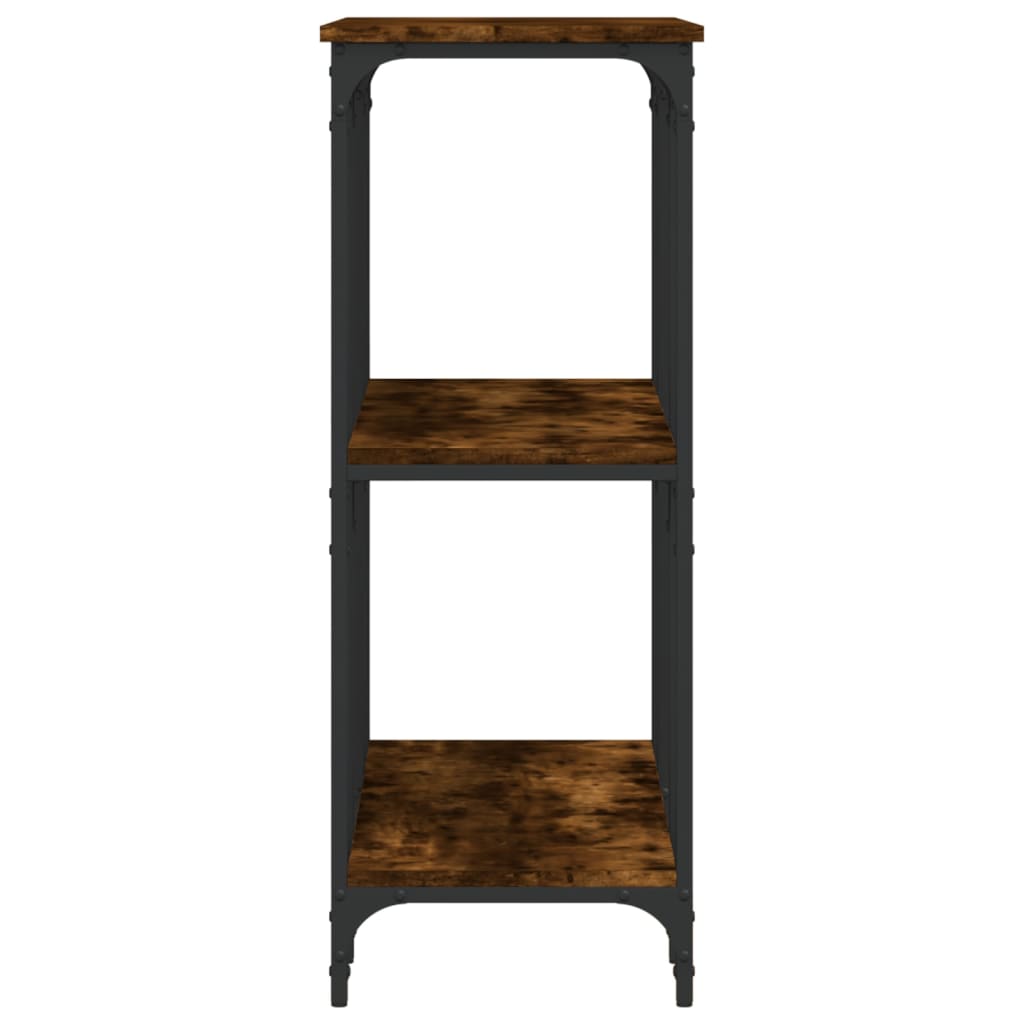 Mesa consola 102x35x90 cm derivados de madeira carvalho fumado - Image 4