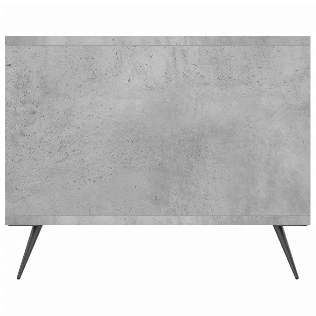 Mesa de centro 102x50x40 cm madeira processada cinza cimento - Image 6