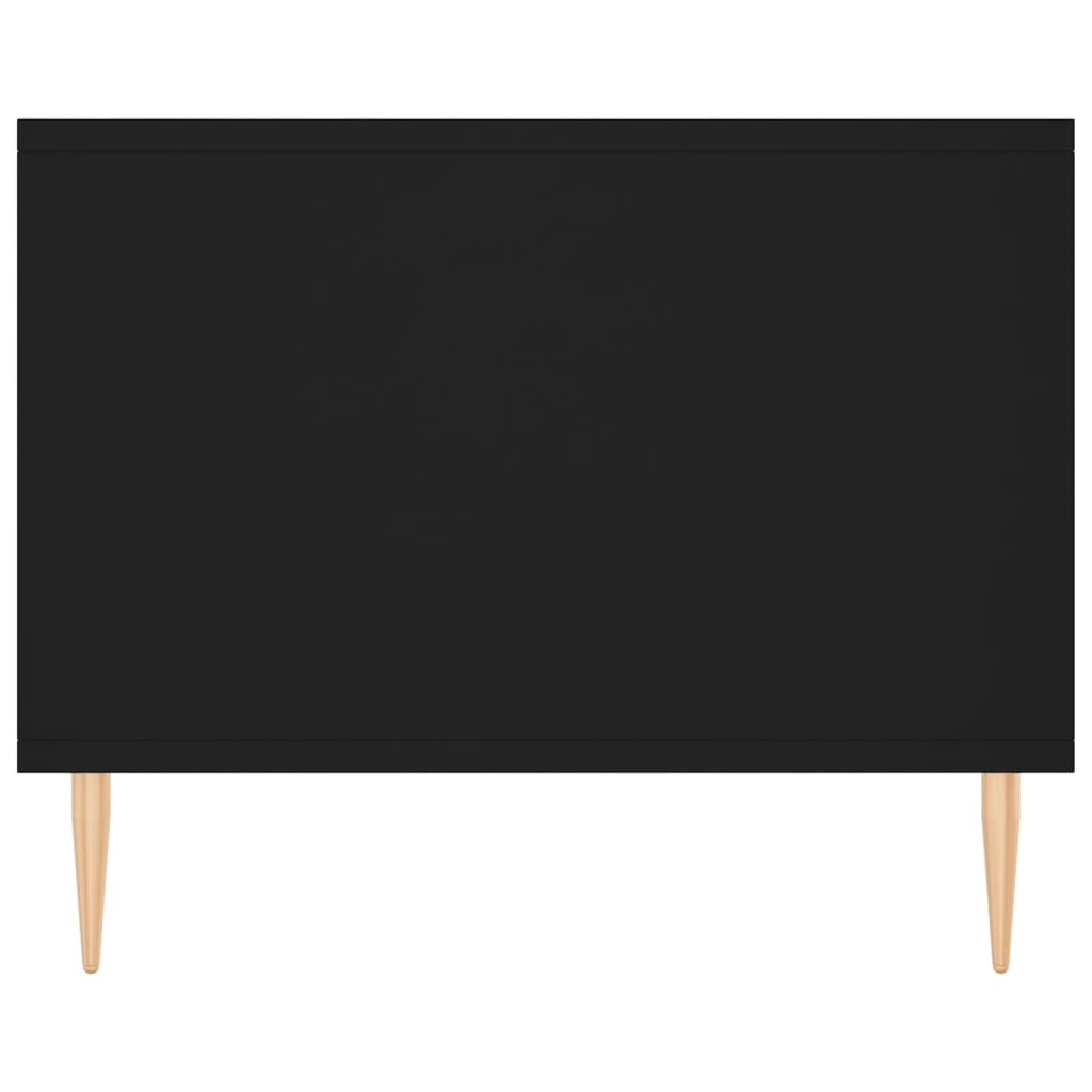 Mesa de centro 102x50x40 cm madeira processada preto - Image 6