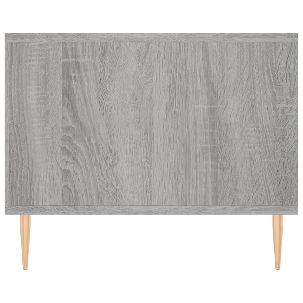 Mesa de centro 102x50x40cm derivados de madeira cinzento sonoma - Image 6