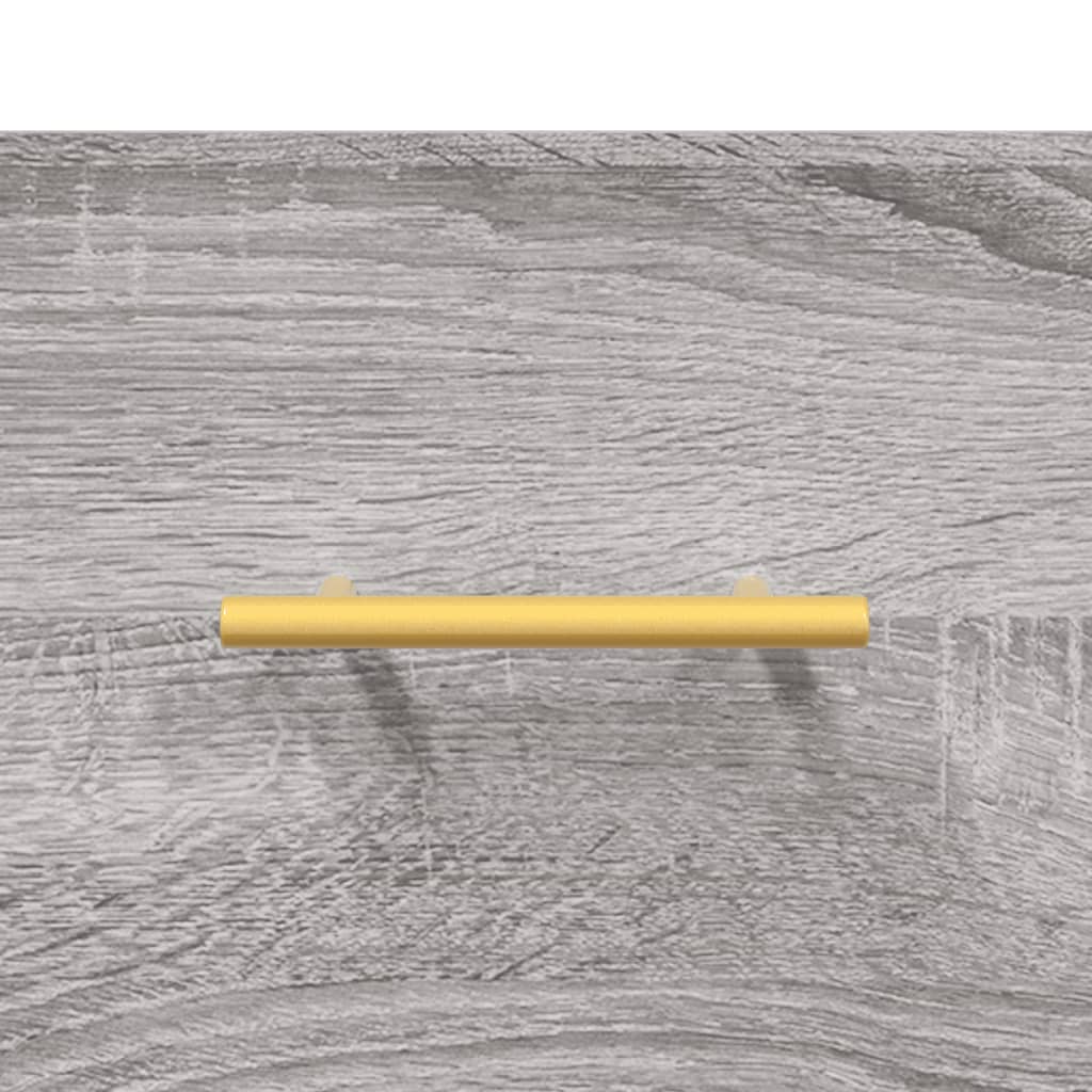 Mesa de centro 102x50x40cm derivados de madeira cinzento sonoma - Image 9