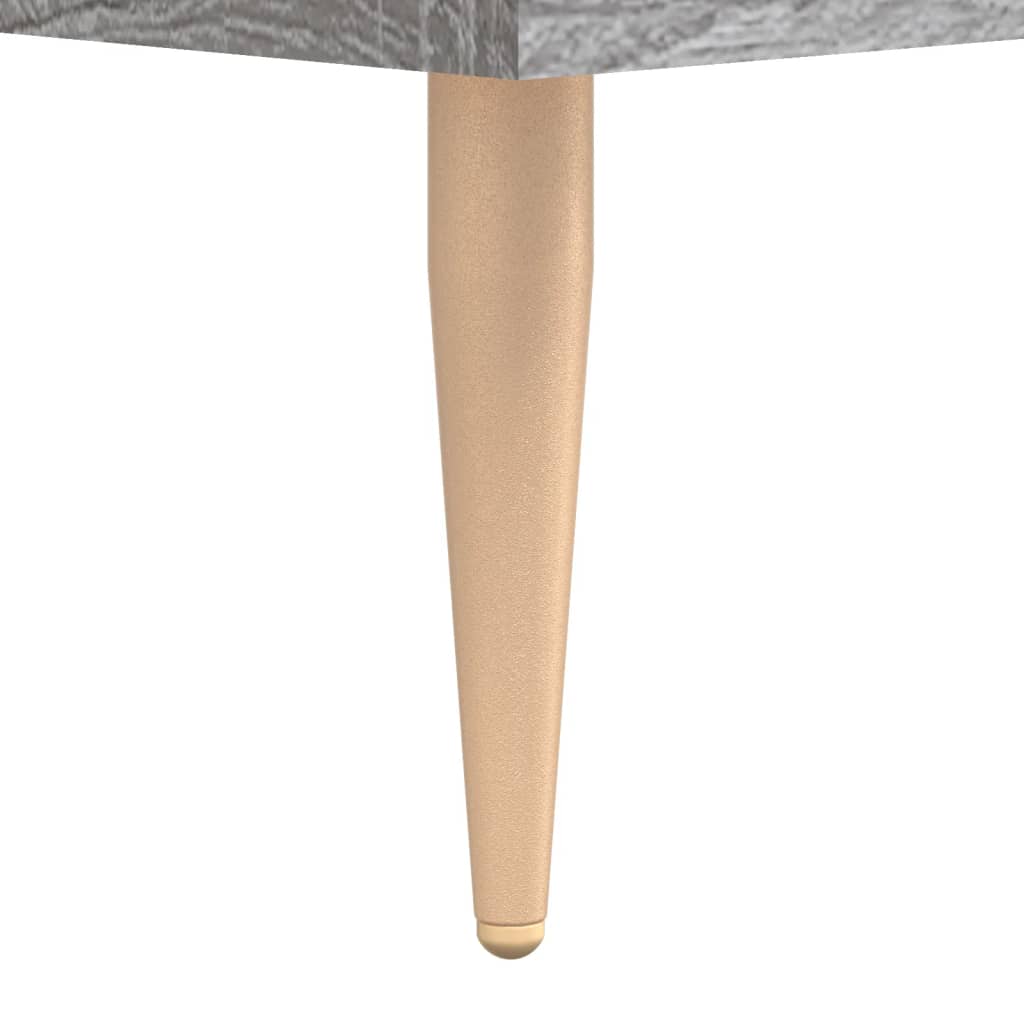 Mesa de centro 102x50x40cm derivados de madeira cinzento sonoma - Image 10