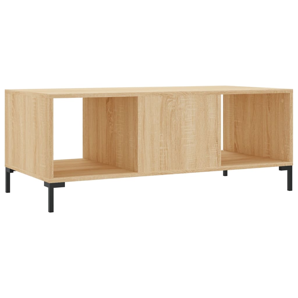 Mesa de centro 102x50x40 derivados de madeira carvalho sonoma - Image 7