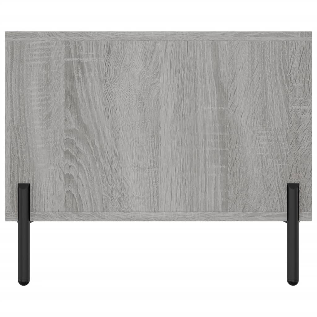 Mesa de centro 102x50x40cm derivados de madeira cinzento sonoma - Image 6
