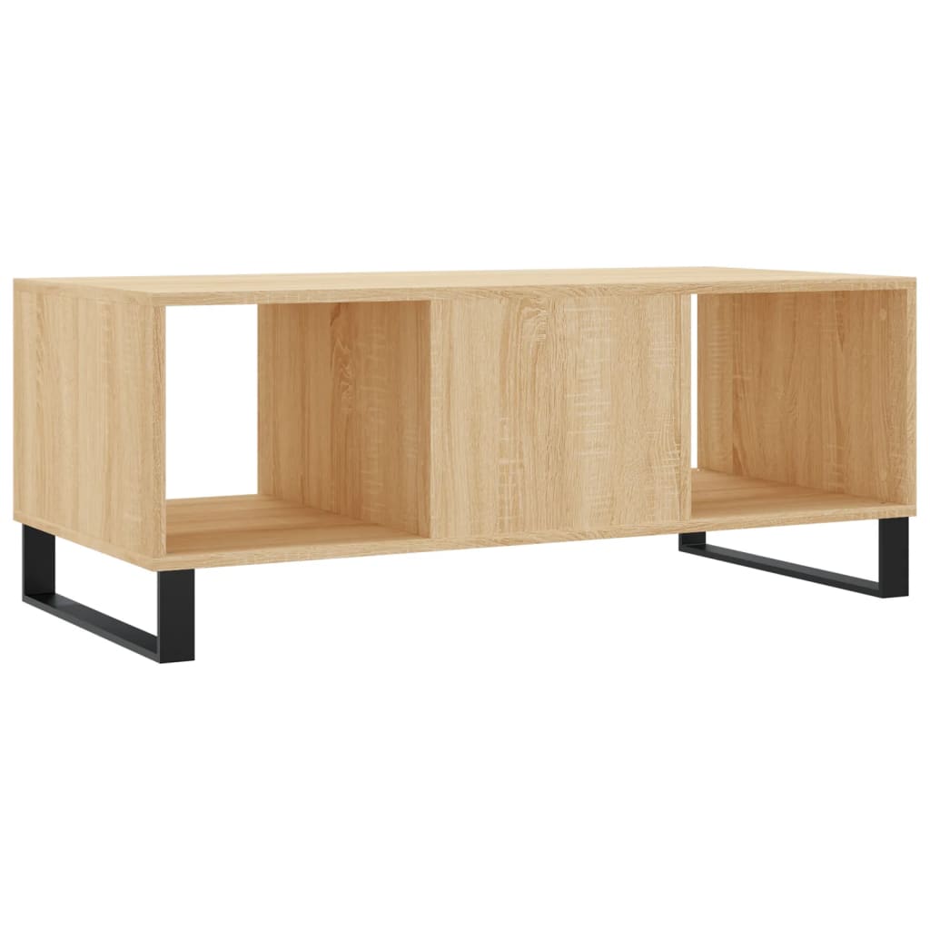 Mesa de centro 102x50x40 derivados de madeira carvalho sonoma - Image 7