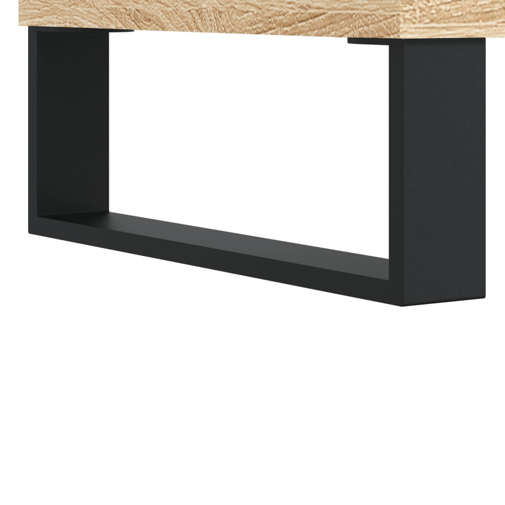 Mesa de centro 102x50x40 derivados de madeira carvalho sonoma - Image 10