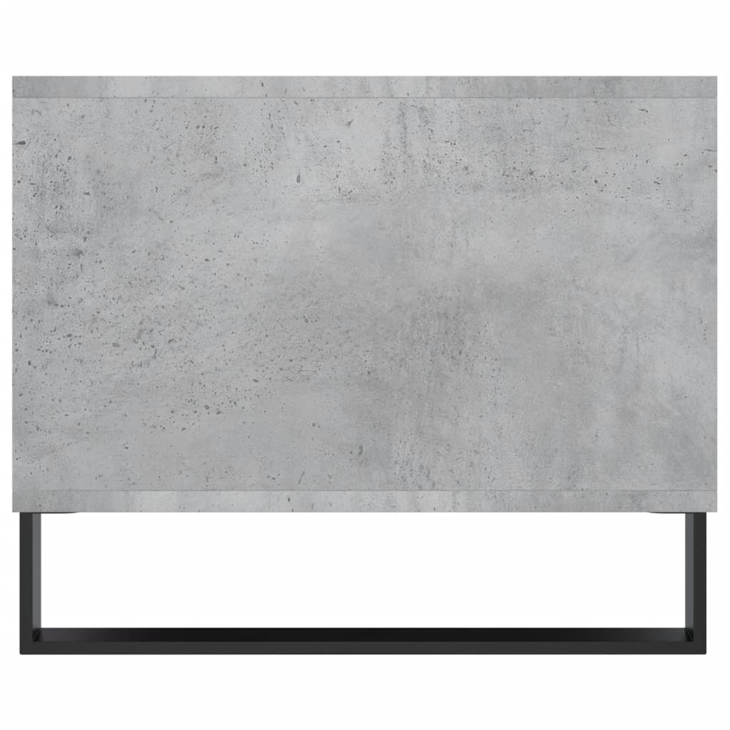 Mesa de centro 102x50x40 cm madeira processada cinza cimento - Image 6