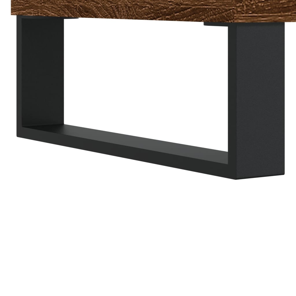 Mesa de centro 102x50x40 cm derivados madeira carvalho castanho - Image 10