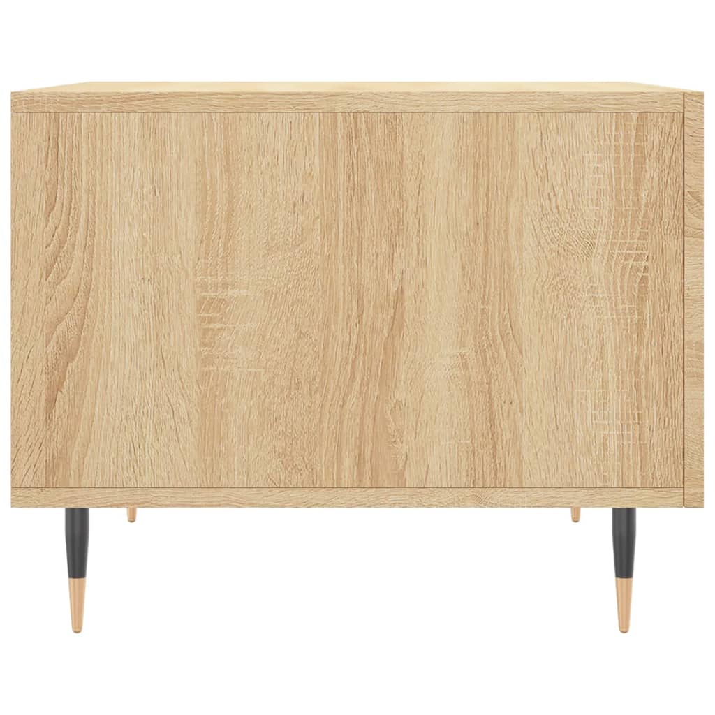 Mesa de centro 50x50x40 cm derivados de madeira carvalho sonoma - Image 6