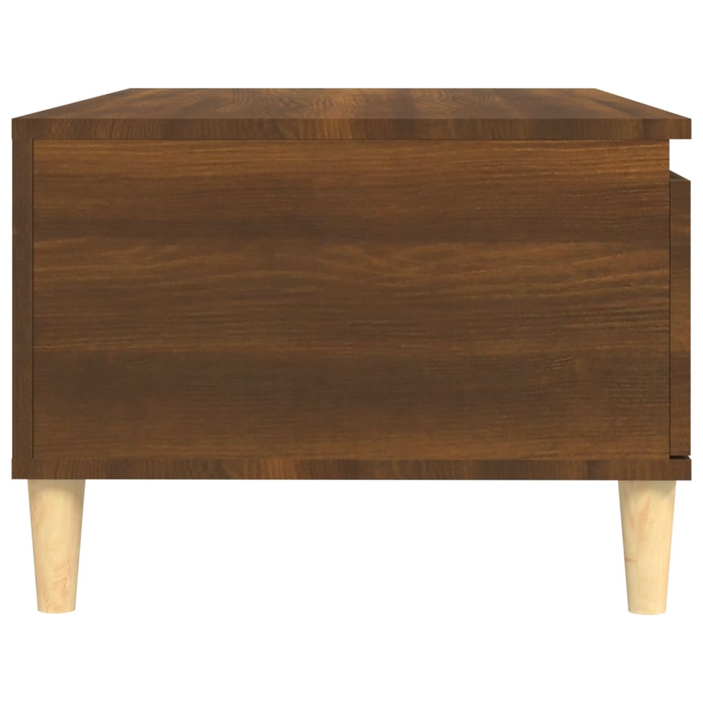 Mesa de centro 90x50x36,5cm derivados madeira carvalho castanho - Image 6