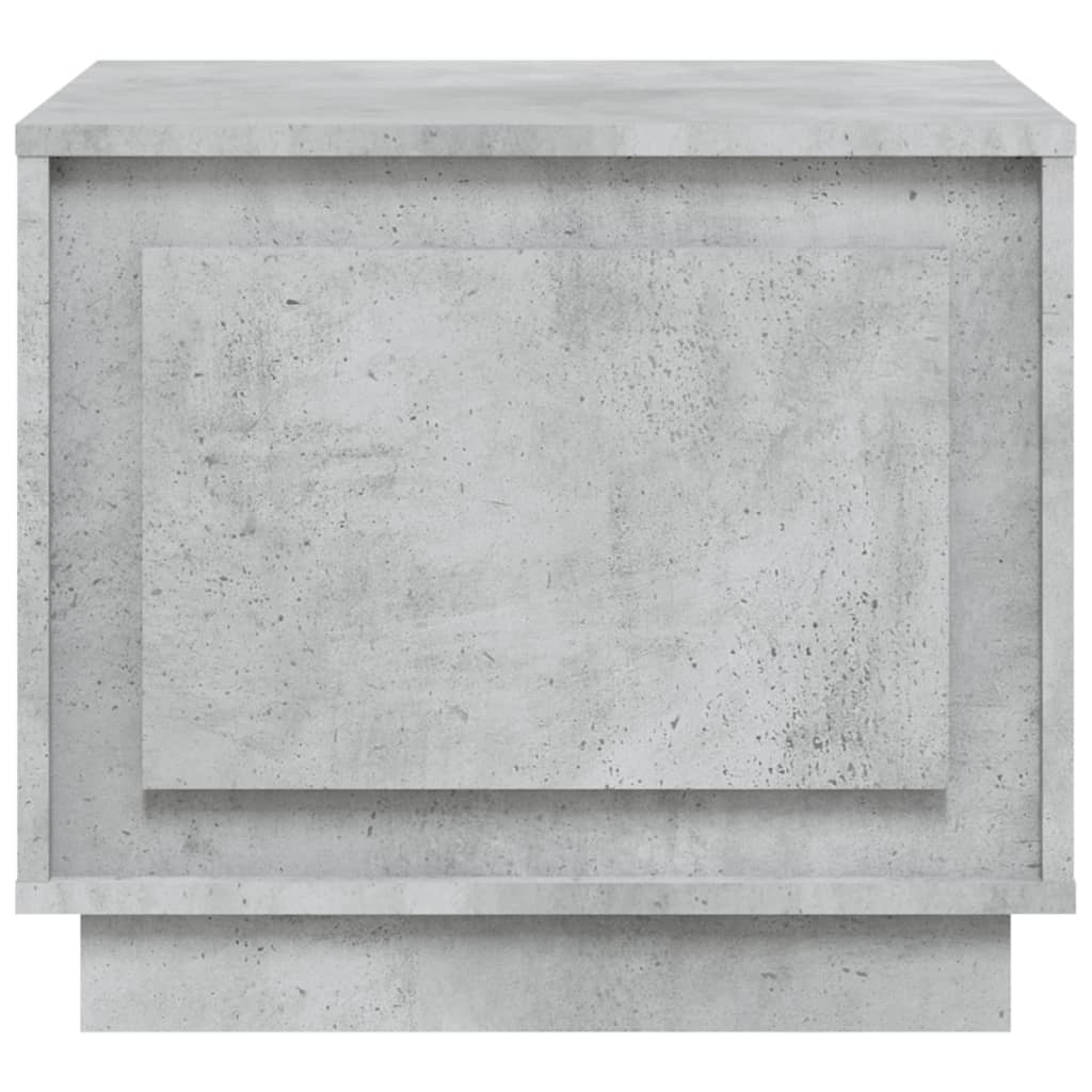Mesa de centro 51x50x44 cm derivados de madeira cinza cimento - Image 4