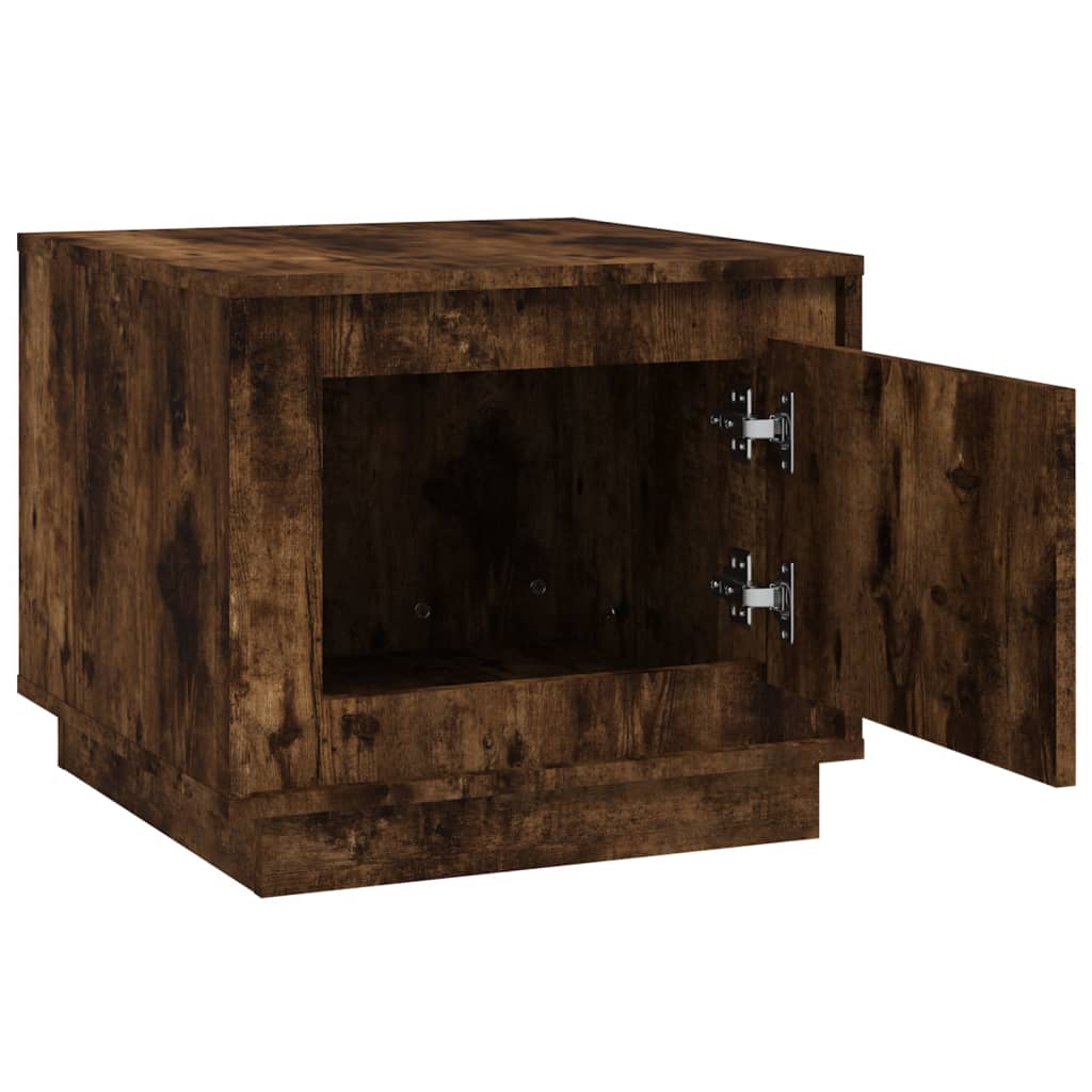 Mesa de centro 51x50x44 cm derivados madeira carvalho fumado - Image 5
