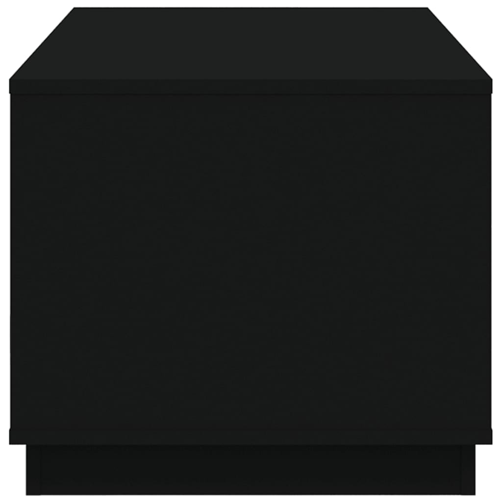Mesa de centro 102x50x44 cm derivados de madeira preto - Image 7