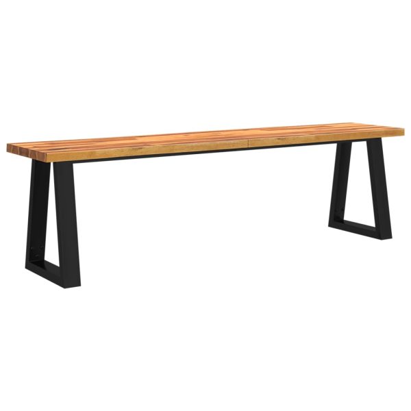 3 pcs conjunto de jantar c/ bordas vivas acácia maciça - Image 3