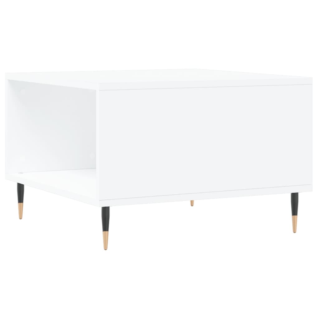 Mesa de centro 55x55x36,5 cm derivados de madeira branco - Image 7