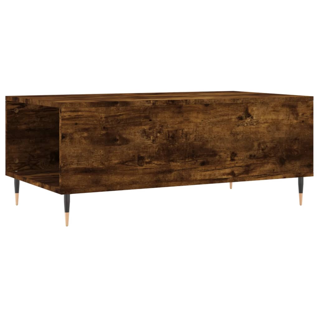 Mesa de centro 90x50x36,5 cm derivados madeira carvalho fumado - Image 7