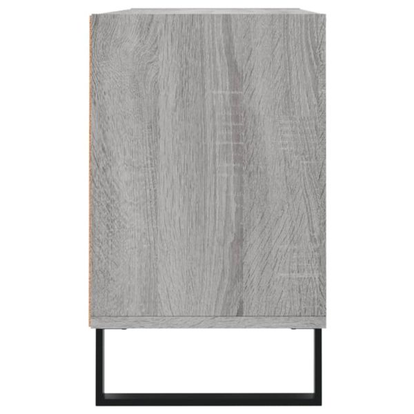 Móvel de TV 103,5x30x50 cm derivados de madeira cinzento sonoma - Image 4