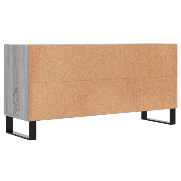 Móvel de TV 103,5x30x50 cm derivados de madeira cinzento sonoma - Image 5